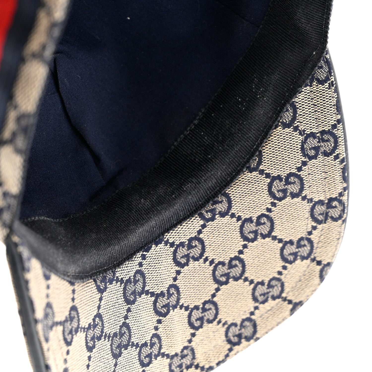 Gucci Monogram Web Baseball Hat M Beige Blue 11 of 13