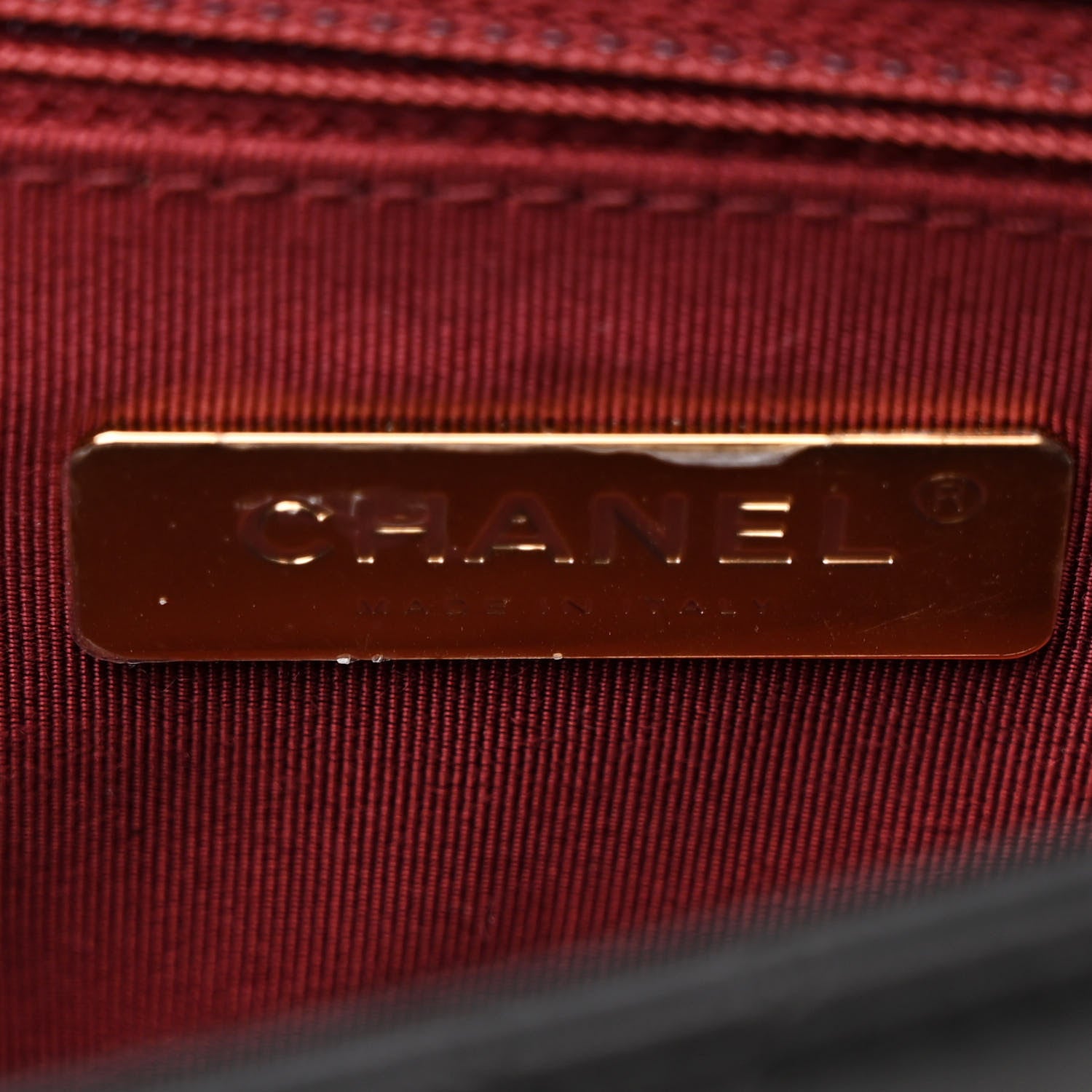 Chanel Lambskin Quilted Chain Infinity Waist Belt Bag Black 6 of 10