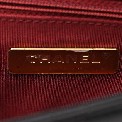 Chanel Lambskin Quilted Chain Infinity Waist Belt Bag Black 6 of 10