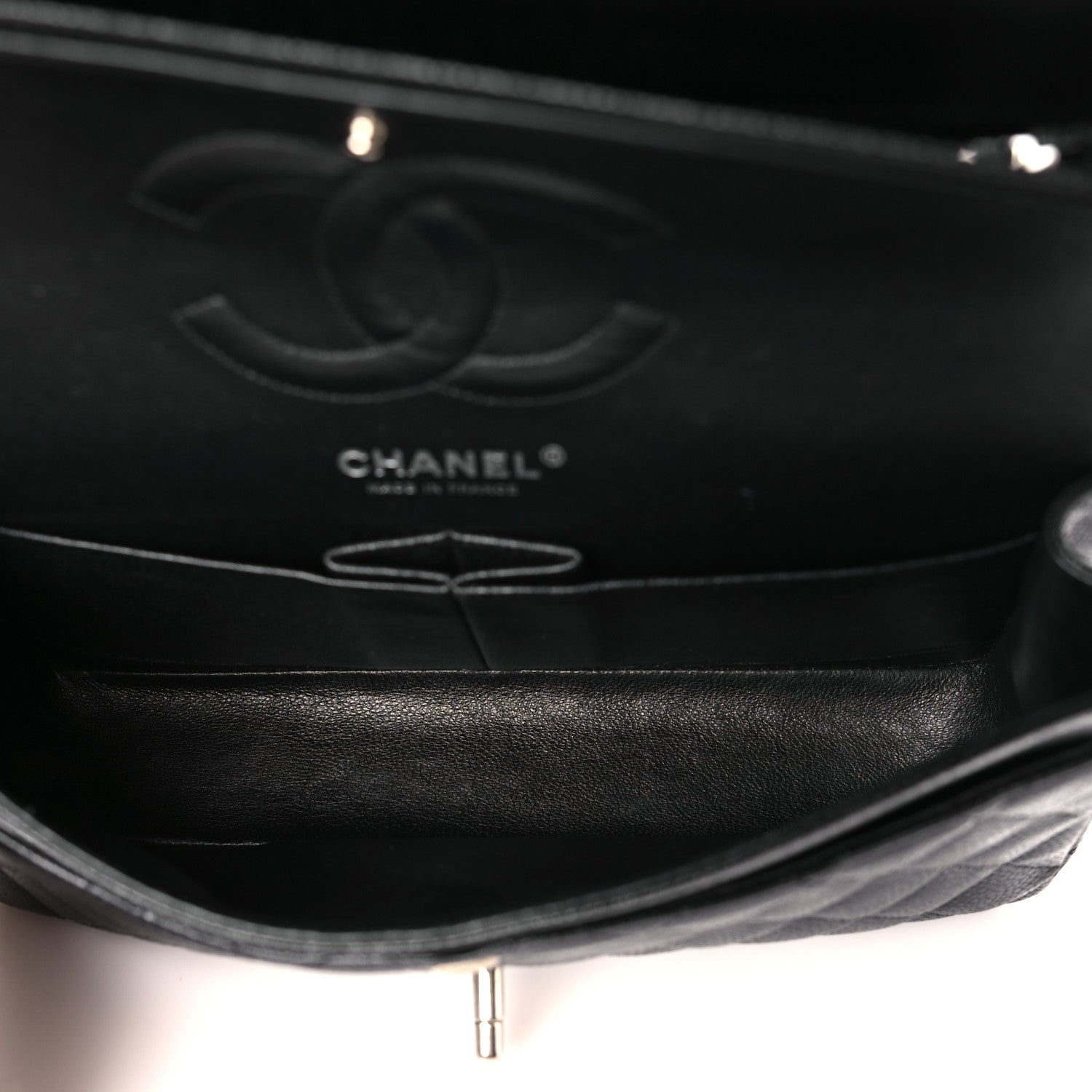 Chanel Caviar Quilted Medium Double Flap Black 5 of 9