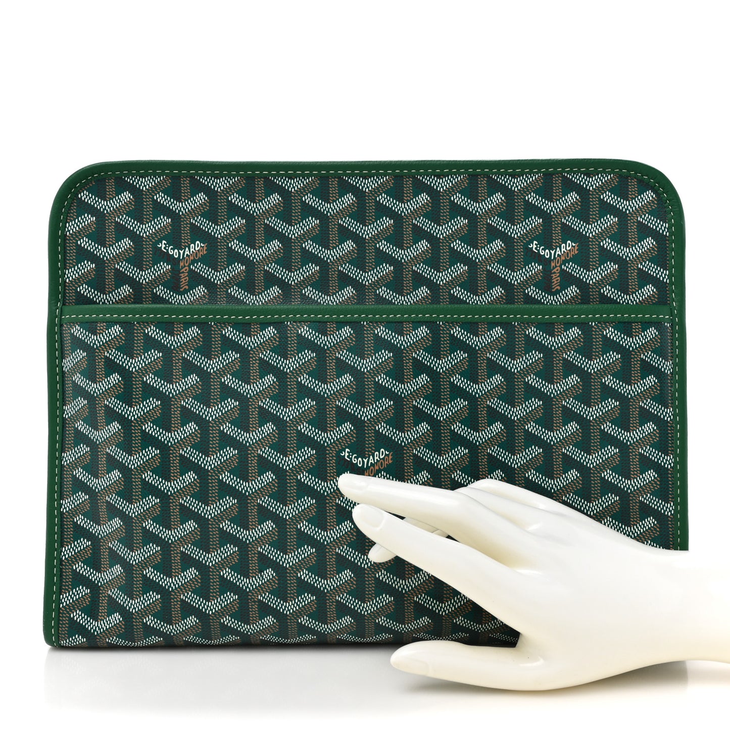 Goyardine Jouvence Toiletry Pouch Green