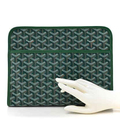 Goyard Goyardine Jouvence Toiletry Pouch Green 2 of 12