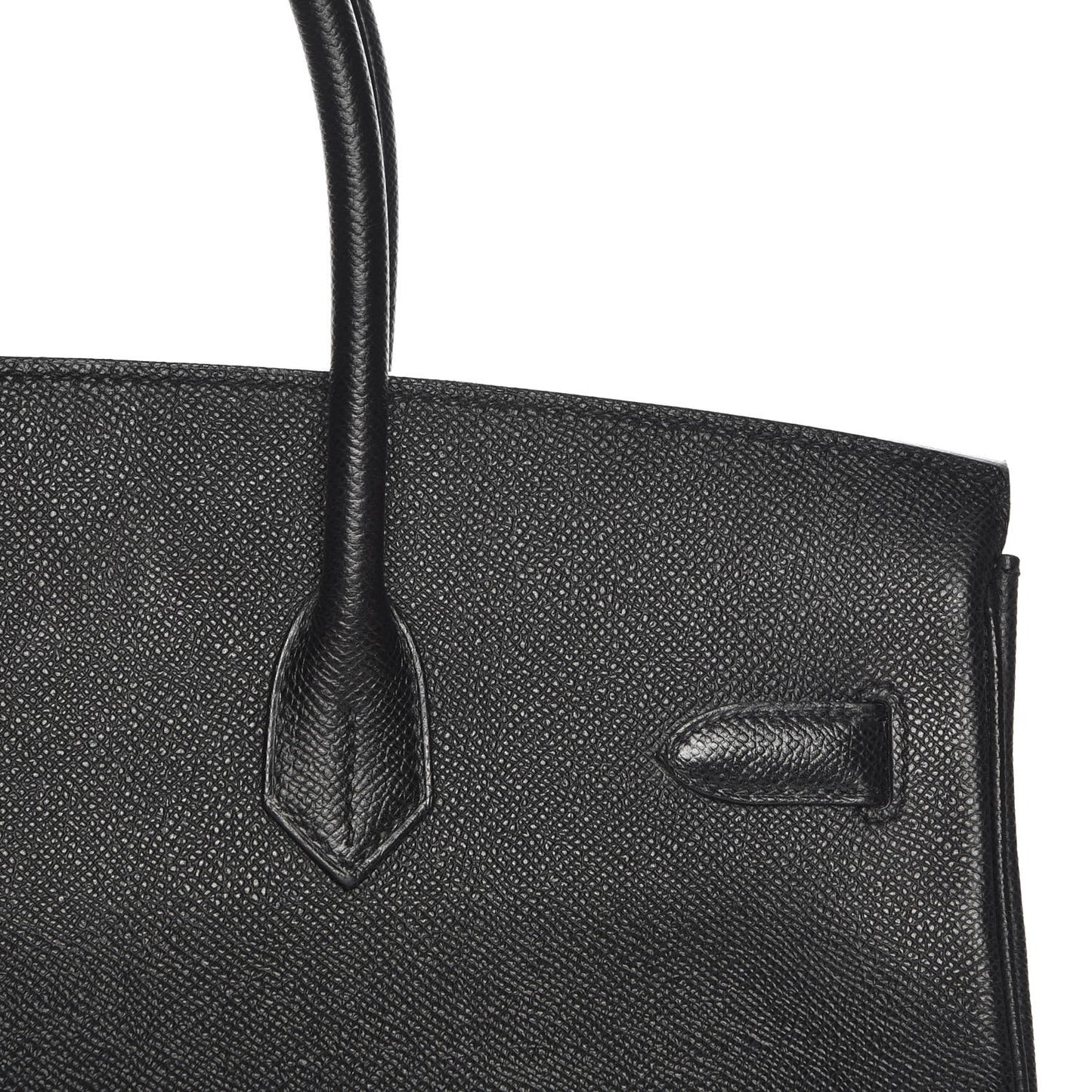 Epsom Birkin 35 Black
