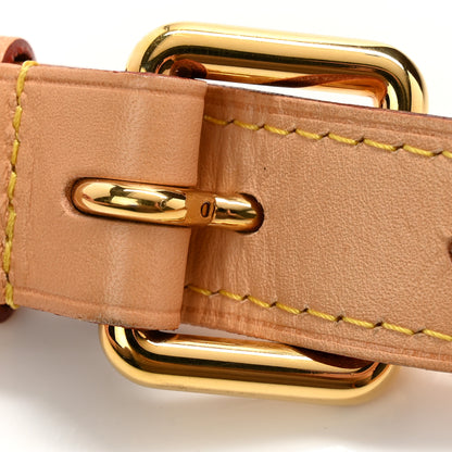 Louis Vuitton Vachetta 25mm Adjustable Shoulder Strap VVN 5 of 6