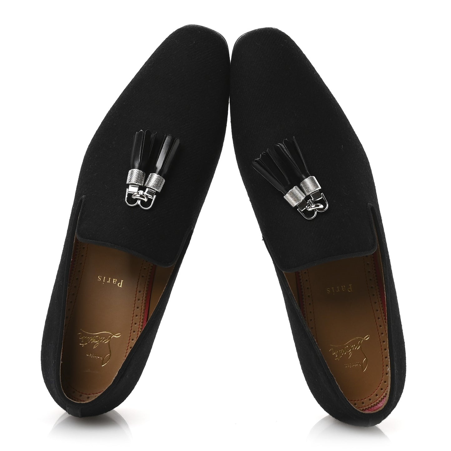 Wool Rivalion Mens Slippers 43 Black