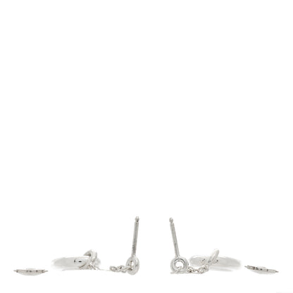 Hermes Sterling Silver Farandole Drop Earrings 3 of 4