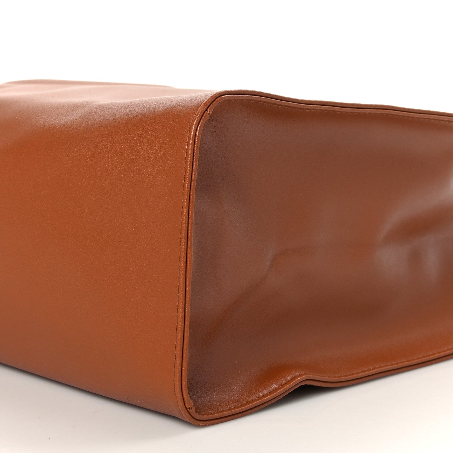 Telfar Vegan Leather Medium Shopping Bag Tan 8 of 8