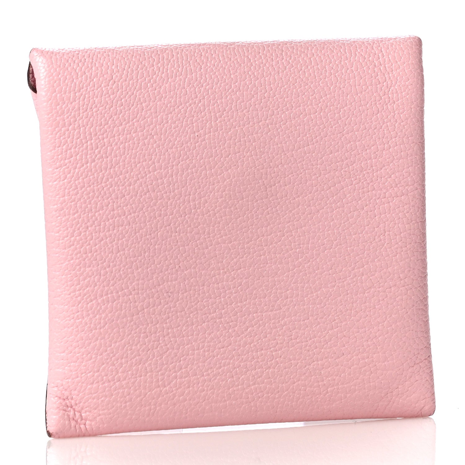 Hermes Chevre Mysore Bastia Coin Purse Rose Sakura 2 of 4