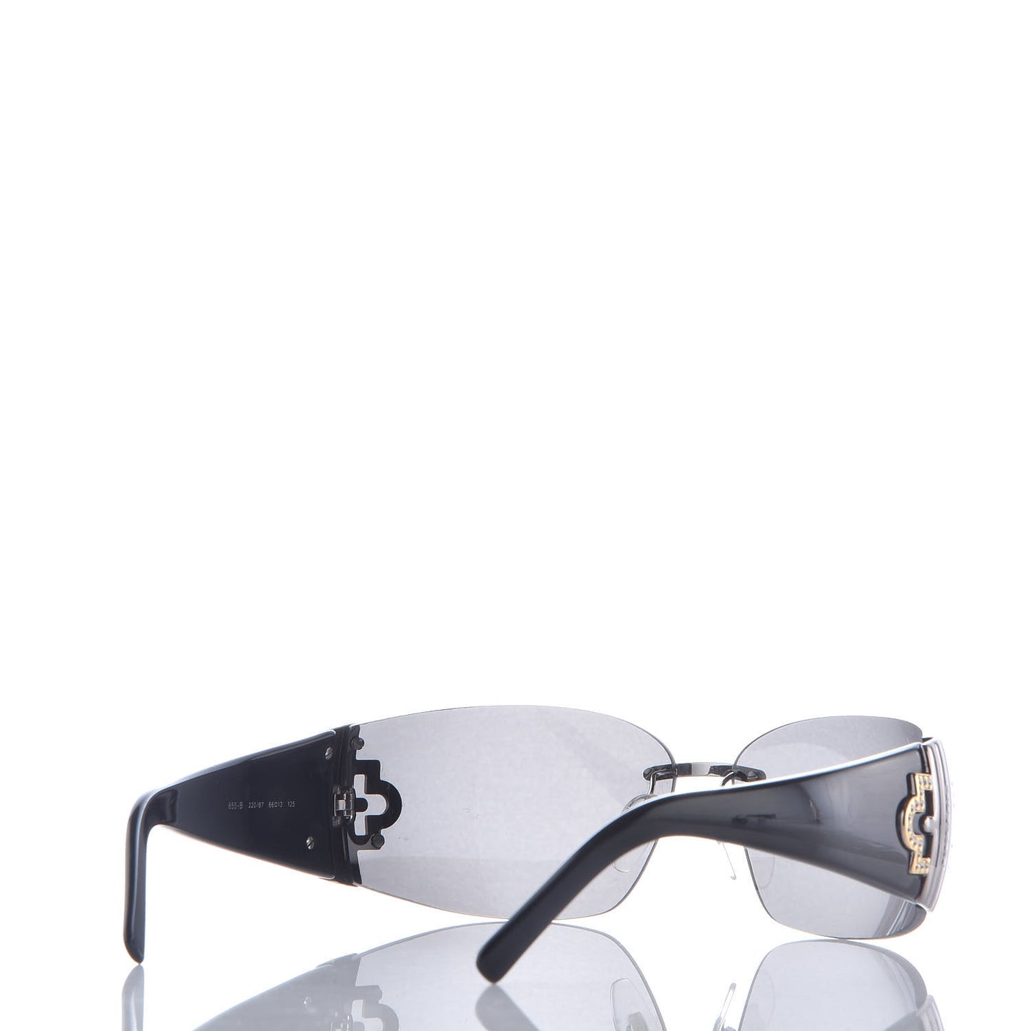 Crystal 855-B Sunglasses Black