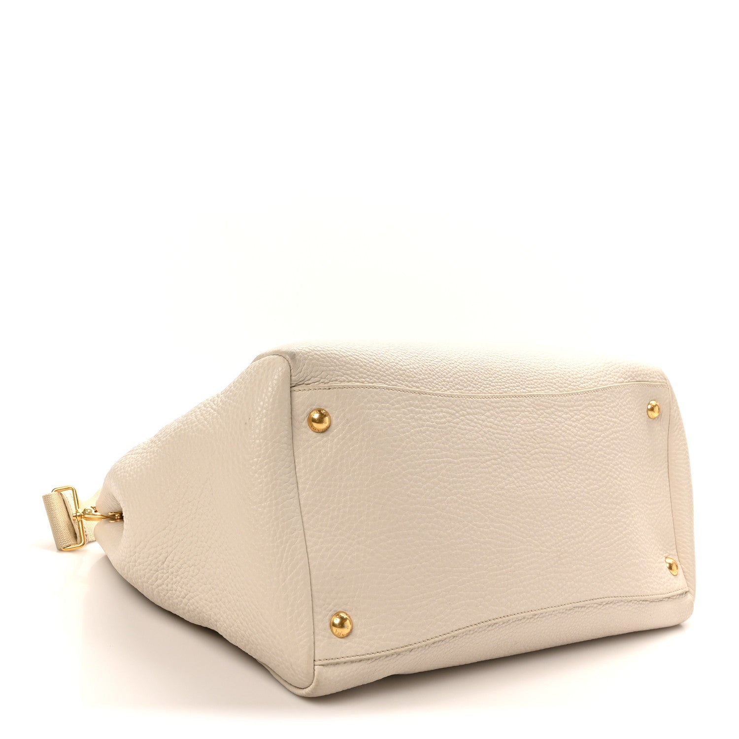 Prada Vitello Daino Top Handle Tote Talco 1832073 – FASHIONPHILE