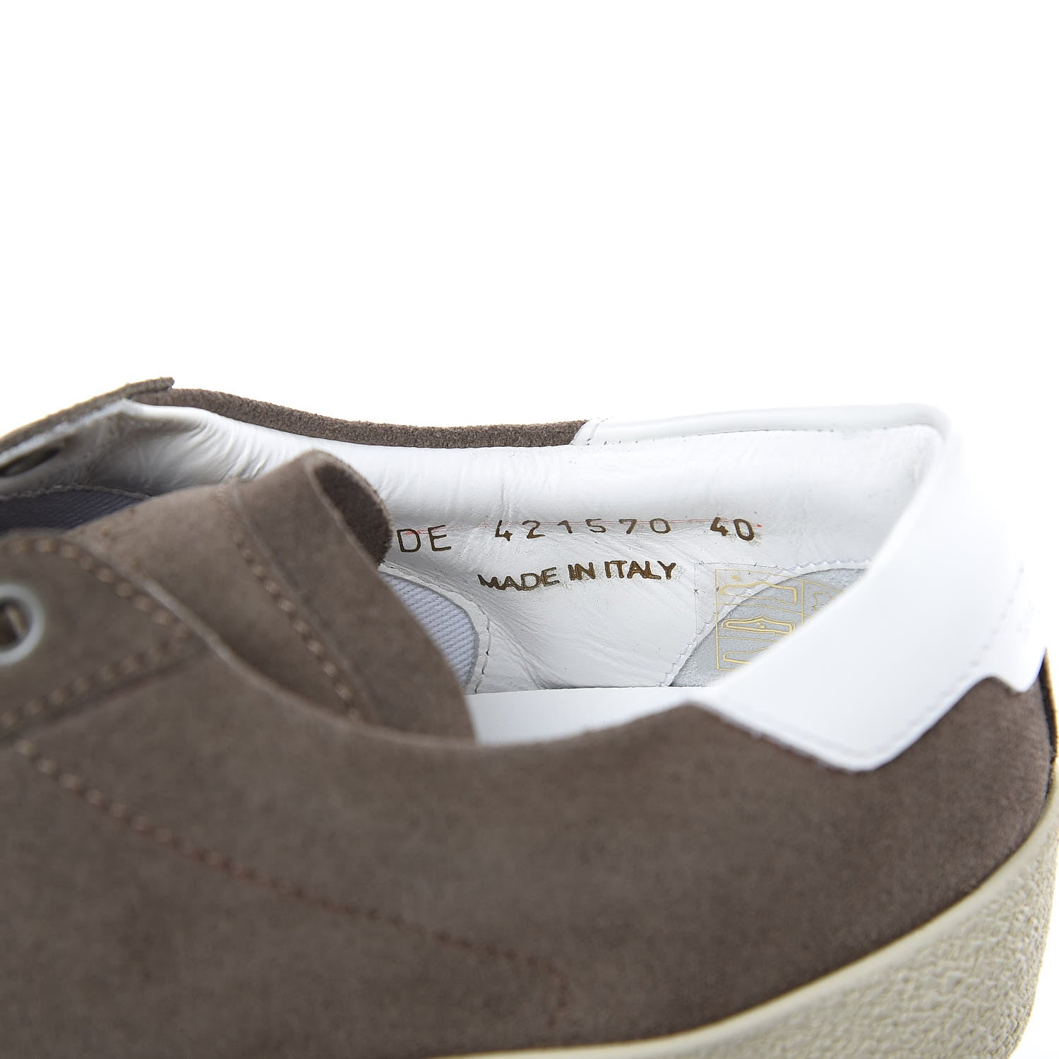 Saint Laurent Suede Soho Mens Court Classic Sneakers 40 Kaki 8 of 9