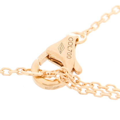 Cartier 18K Pink Yellow White Gold Diamond Trinity Bracelet 3 of 5