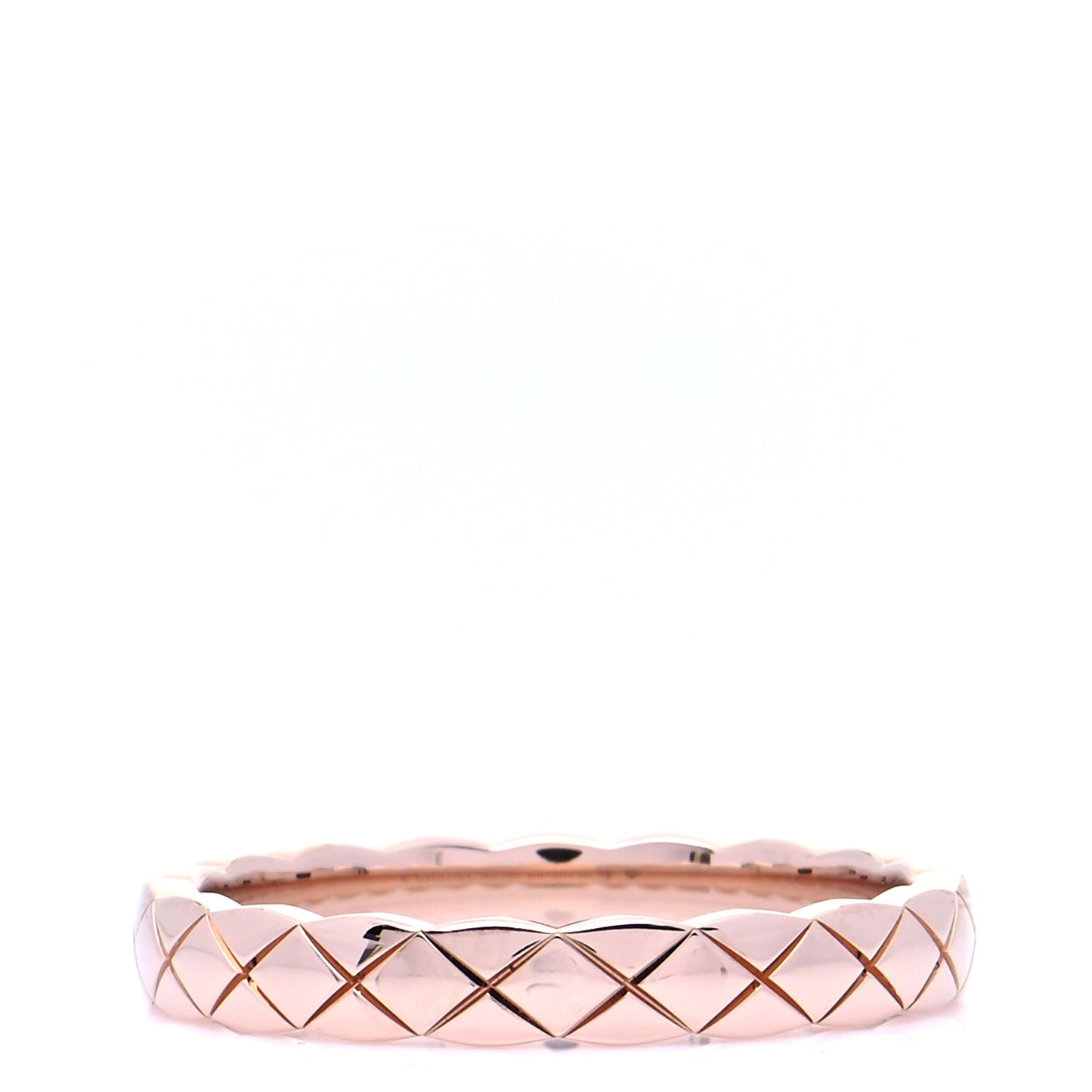 18K Beige Gold Mini Coco Crush Ring 55 7.25
