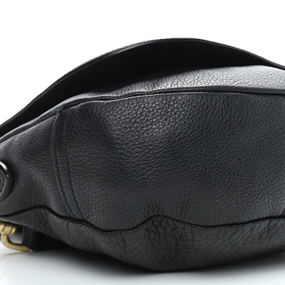 Mulberry Spongy Pebbled Small Effie Satchel Black 11 of 12