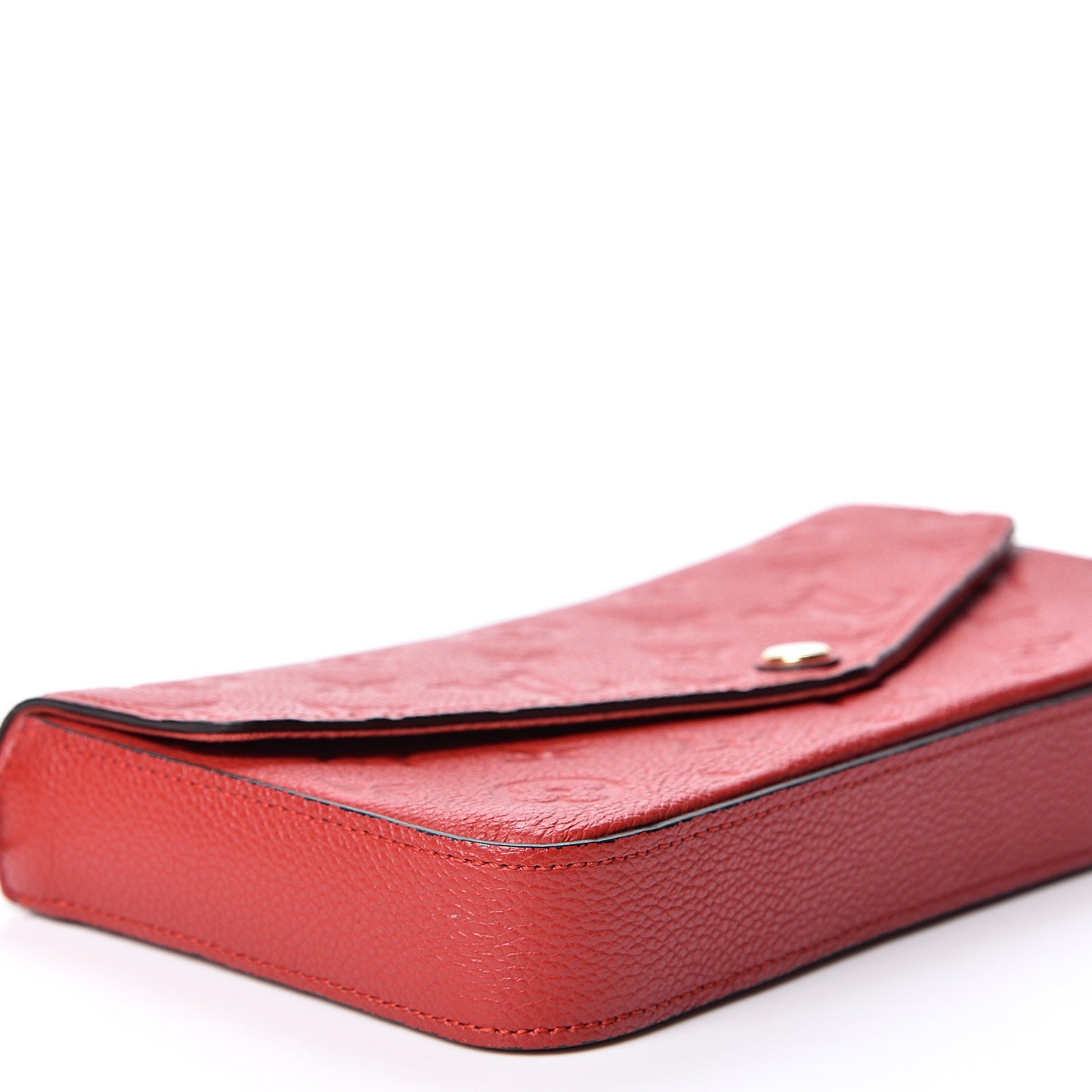 Empreinte Pochette Felicie Chain Wallet Scarlet
