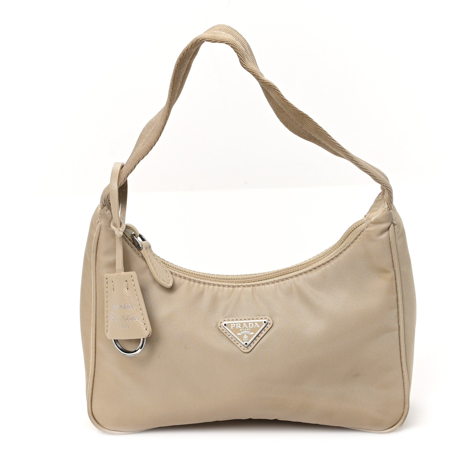 Prada Re-Nylon Saffiano Mini Re-Edition 2000 Bag Deserto 1 of 11