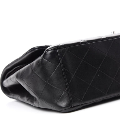 Chanel Lambskin Quilted Maxi Double Flap Black 6 of 16
