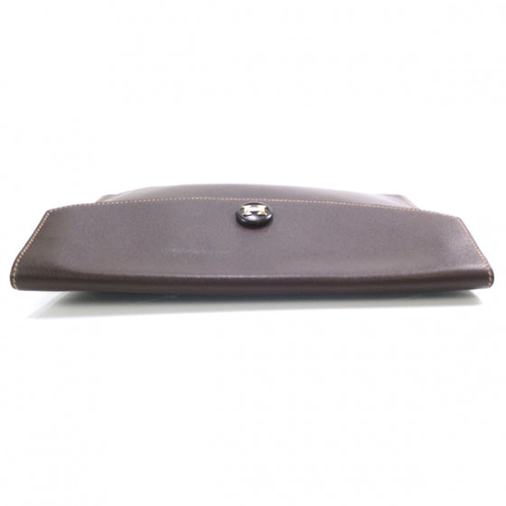 Chevre Leather Pochette Rio Brown