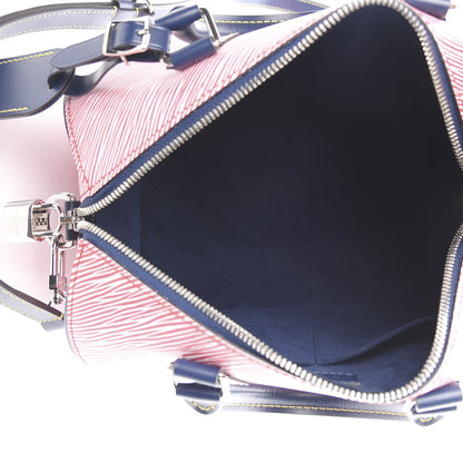 Louis Vuitton Epi Speedy Bandouliere 25 Denim Red 6 of 11