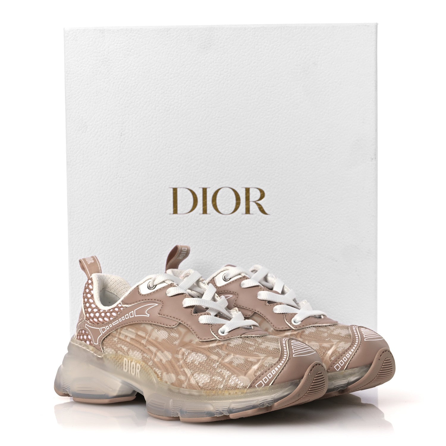 Christian Dior Technical Fabric Rubber Oblique Dior Vibe Sneakers