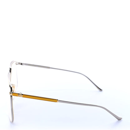Gucci Metal Aviator Sunglasses GG0365S Silver Gold 3 of 8