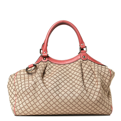 Gucci Diamante Medium Sukey Tote Coral 1 of 11