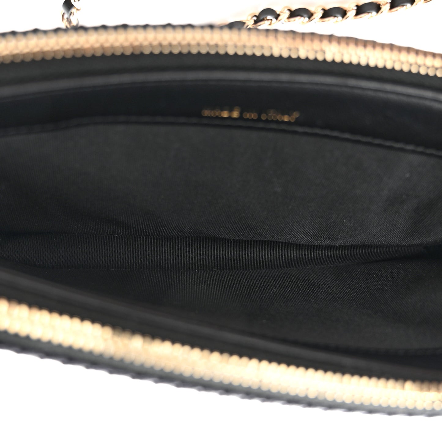 Lurex Straw Small Deauville Clutch With Chain Blue