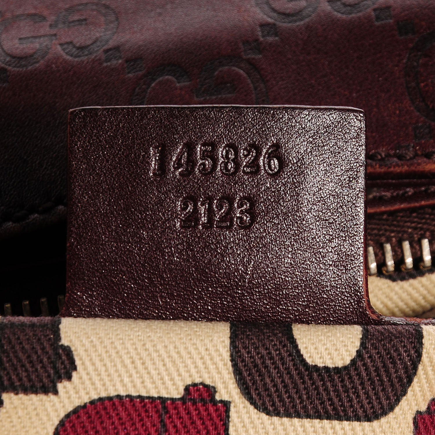 Gucci Guccissima Creole Hobo Chocolate 7 of 7