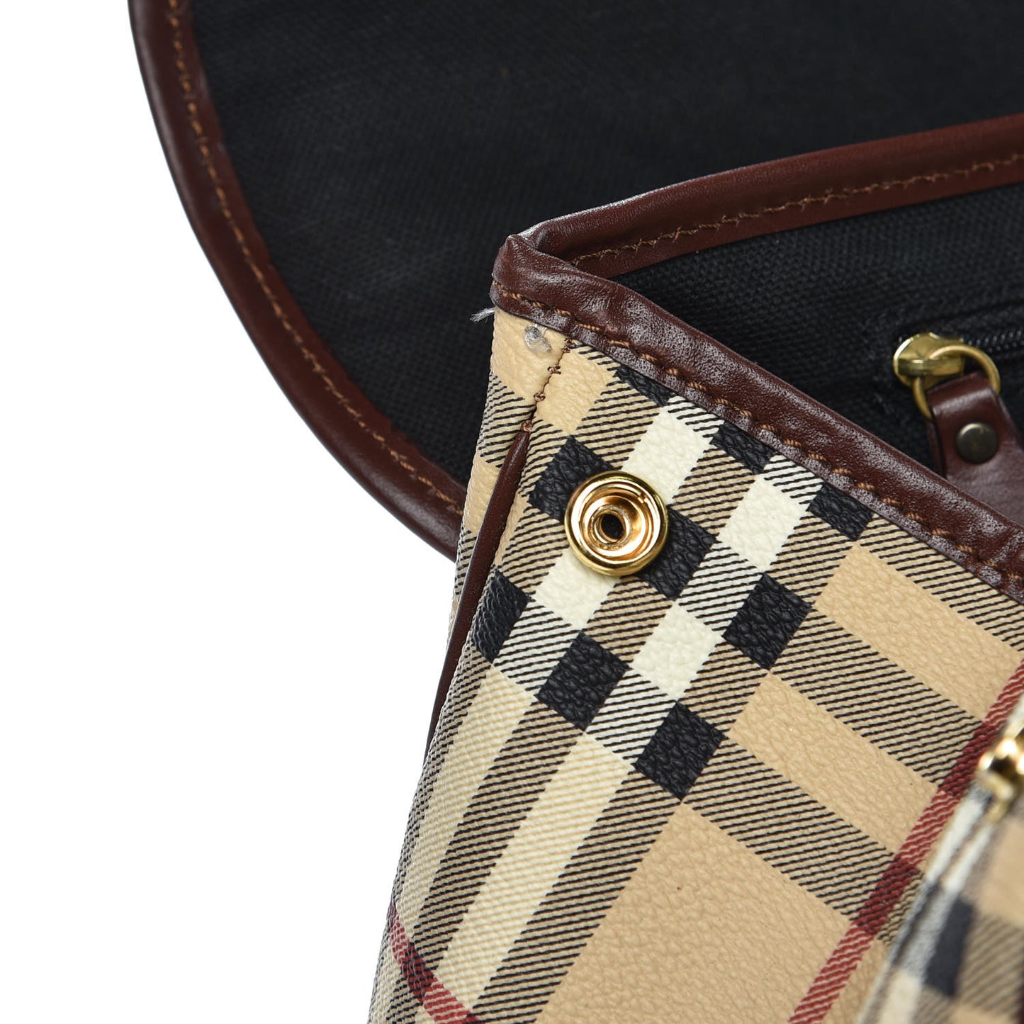 Haymarket Check Buckle Satchel