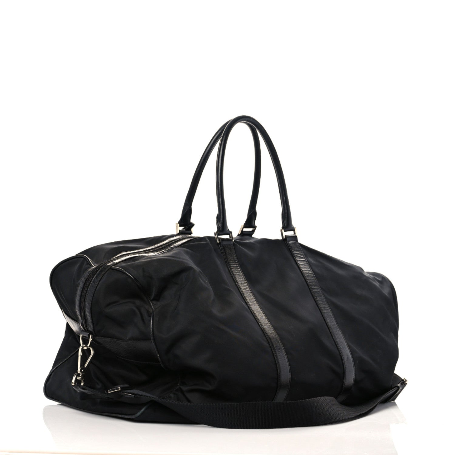 Prada Nylon Viaggio Duffle Black 2 of 30