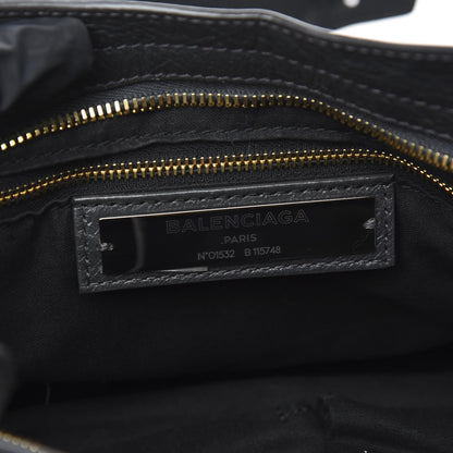 Balenciaga Agneau Classic Gold Hardware City Gris Fossile Anthracite 5 of 9