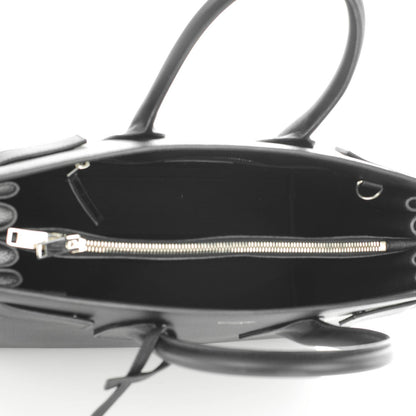 Saint Laurent Grained Calfskin Small Sac De Jour Black 5 of 7