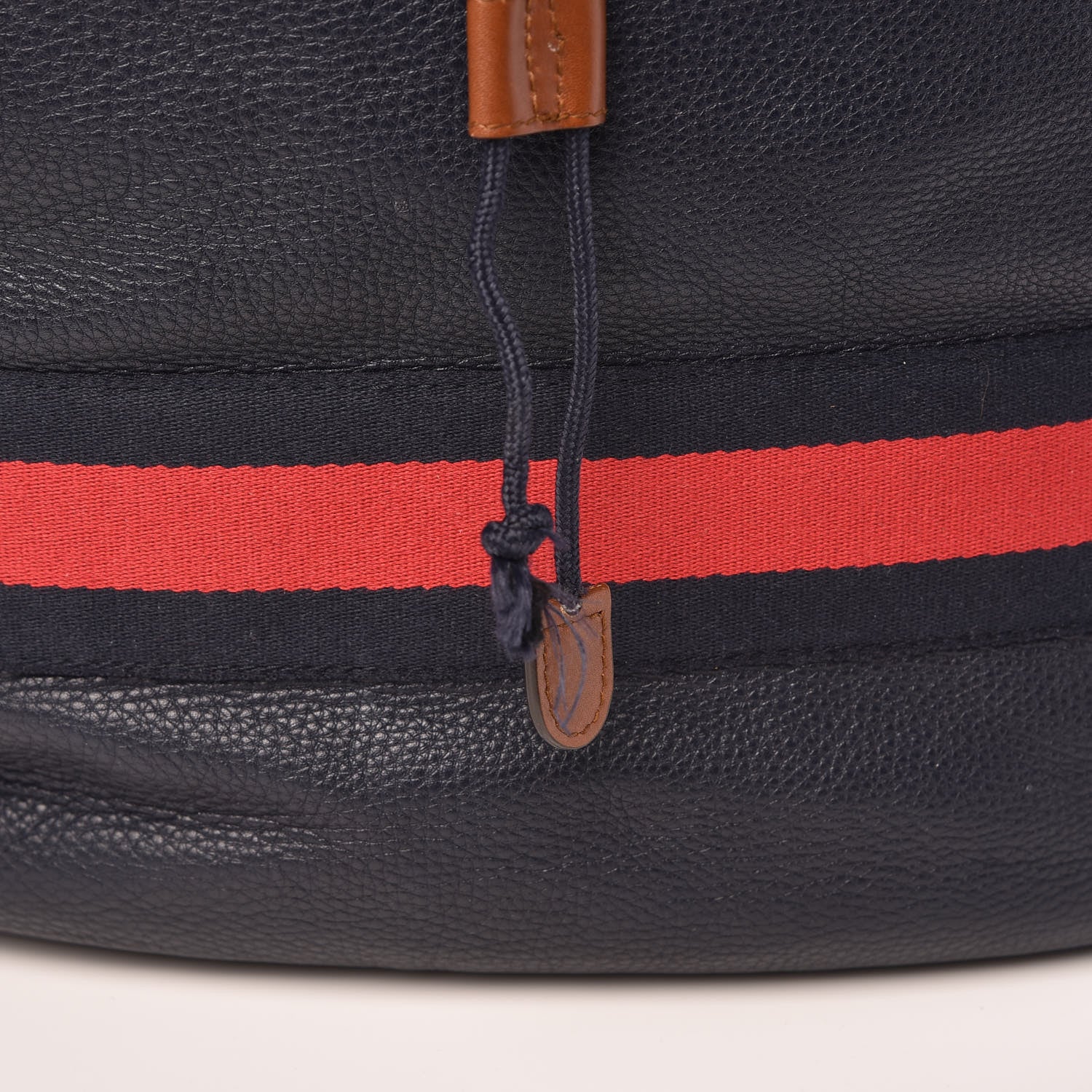Gucci Calfskin Signature Web Backpack Blue 11 of 11