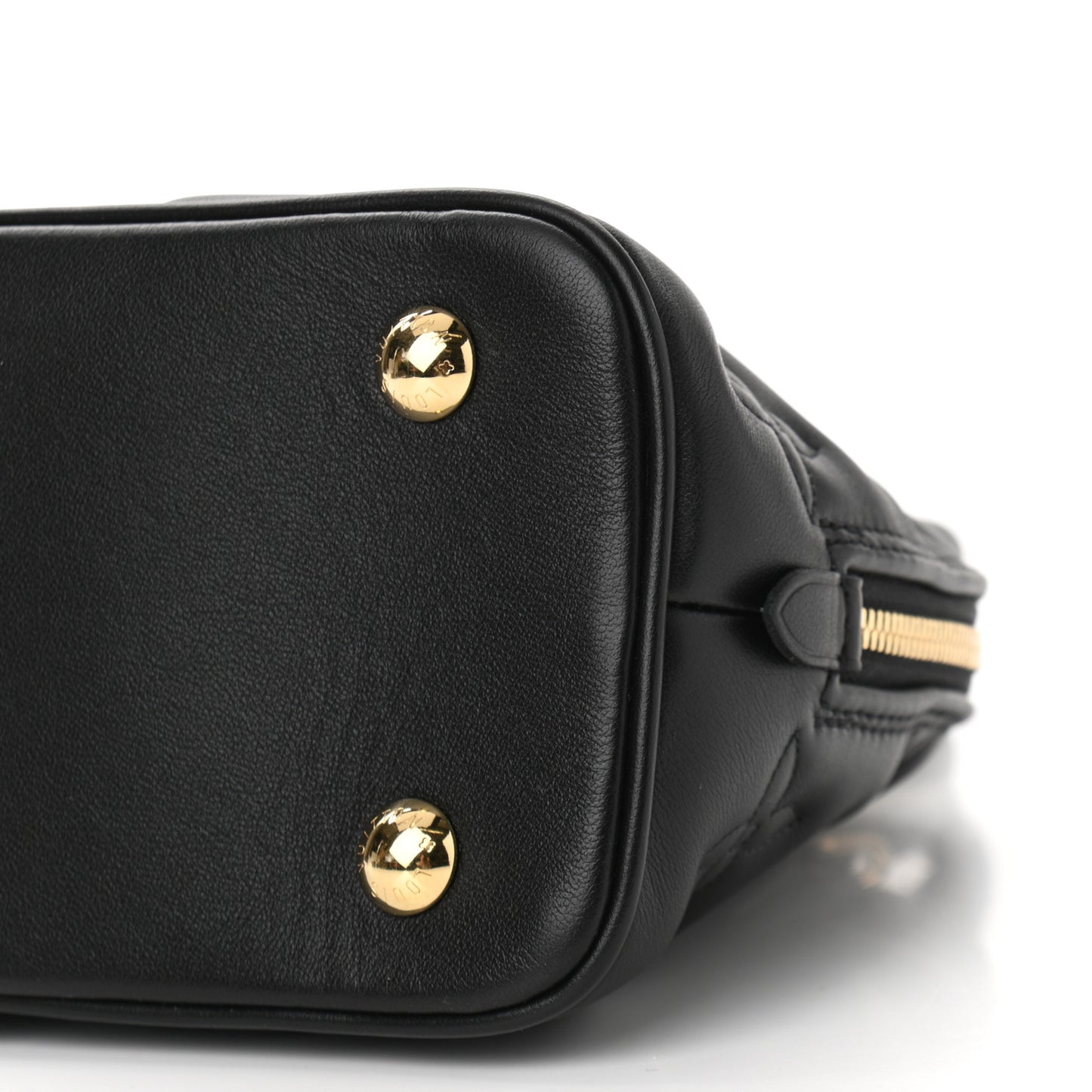 Calfskin Bubblegram Alma BB Black