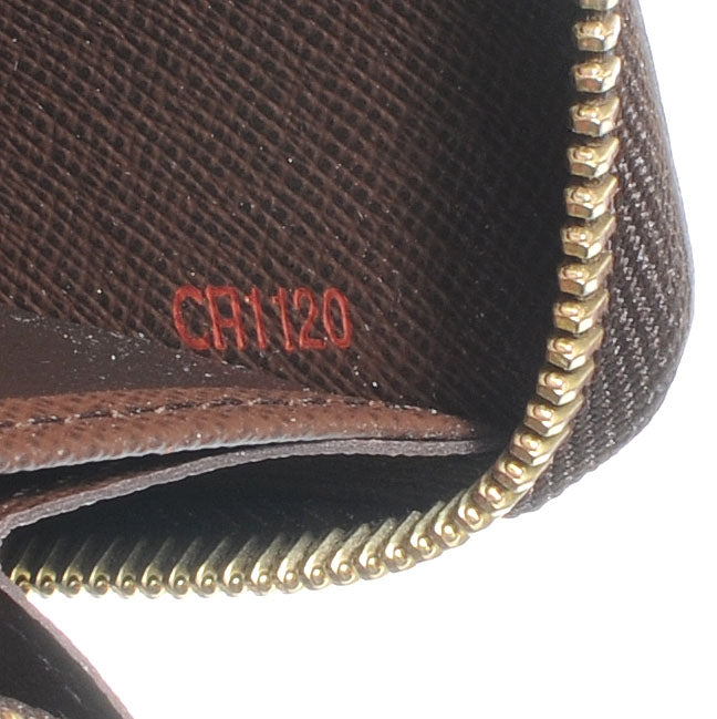 Damier Ebene Zippy Wallet