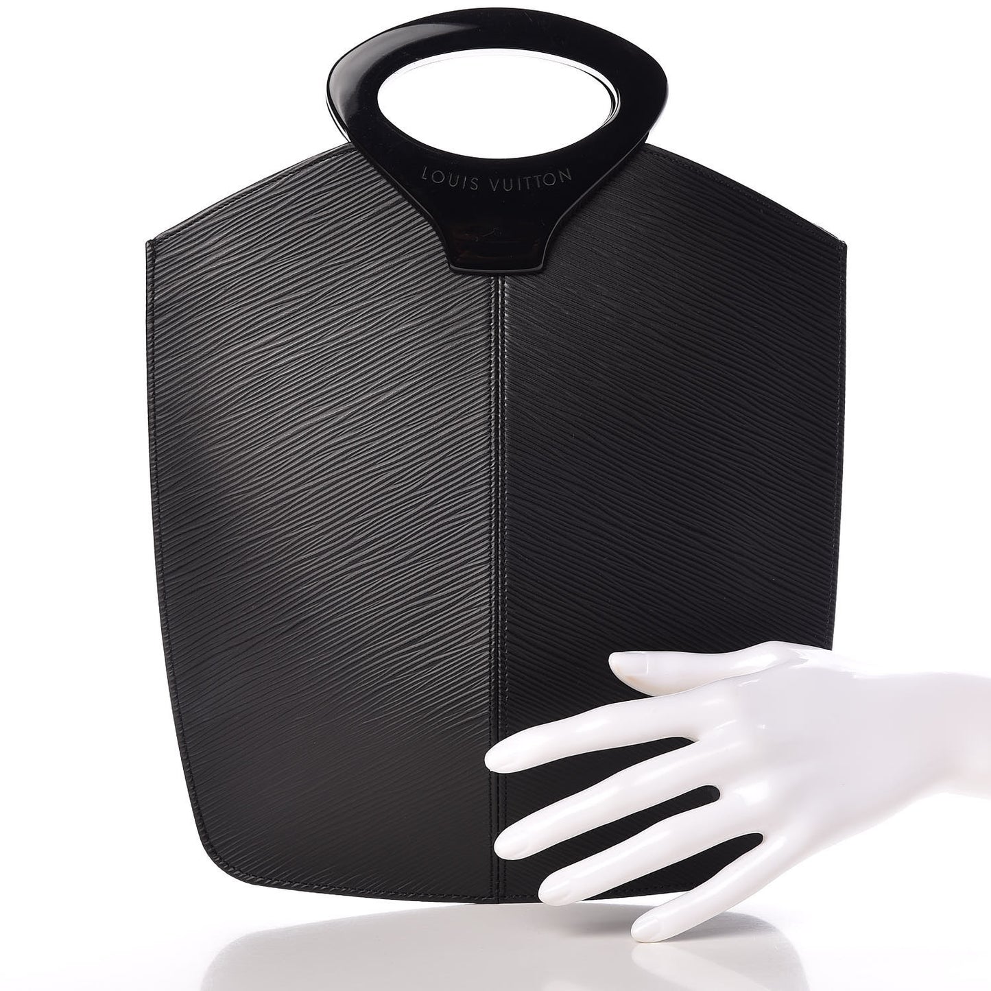 Epi Demi Lune Tote Black