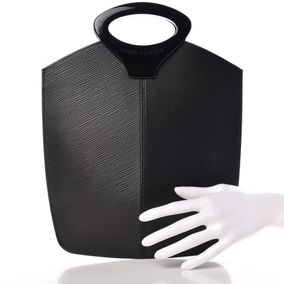 Louis Vuitton Epi Demi Lune Tote Black 2 of 9