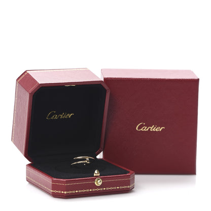 Cartier 18K Yellow Gold Small Juste Un Clou Ring 55 7.25 6 of 6
