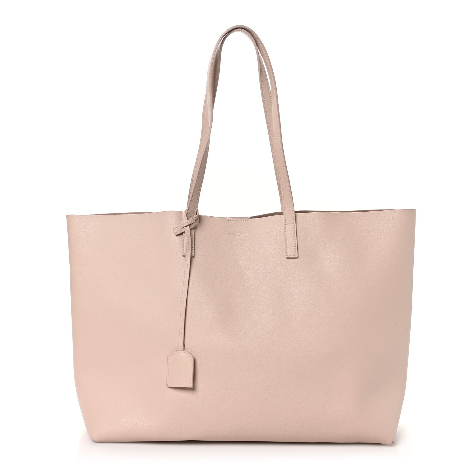 Saint Laurent Calfskin Large Shopping Tote Pale Blush 1 of 12