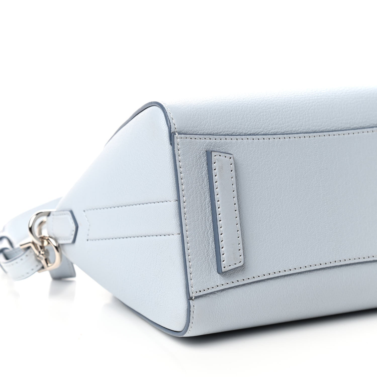 Givenchy Sugar Goatskin Mini Antigona Baby Blue 7 of 9