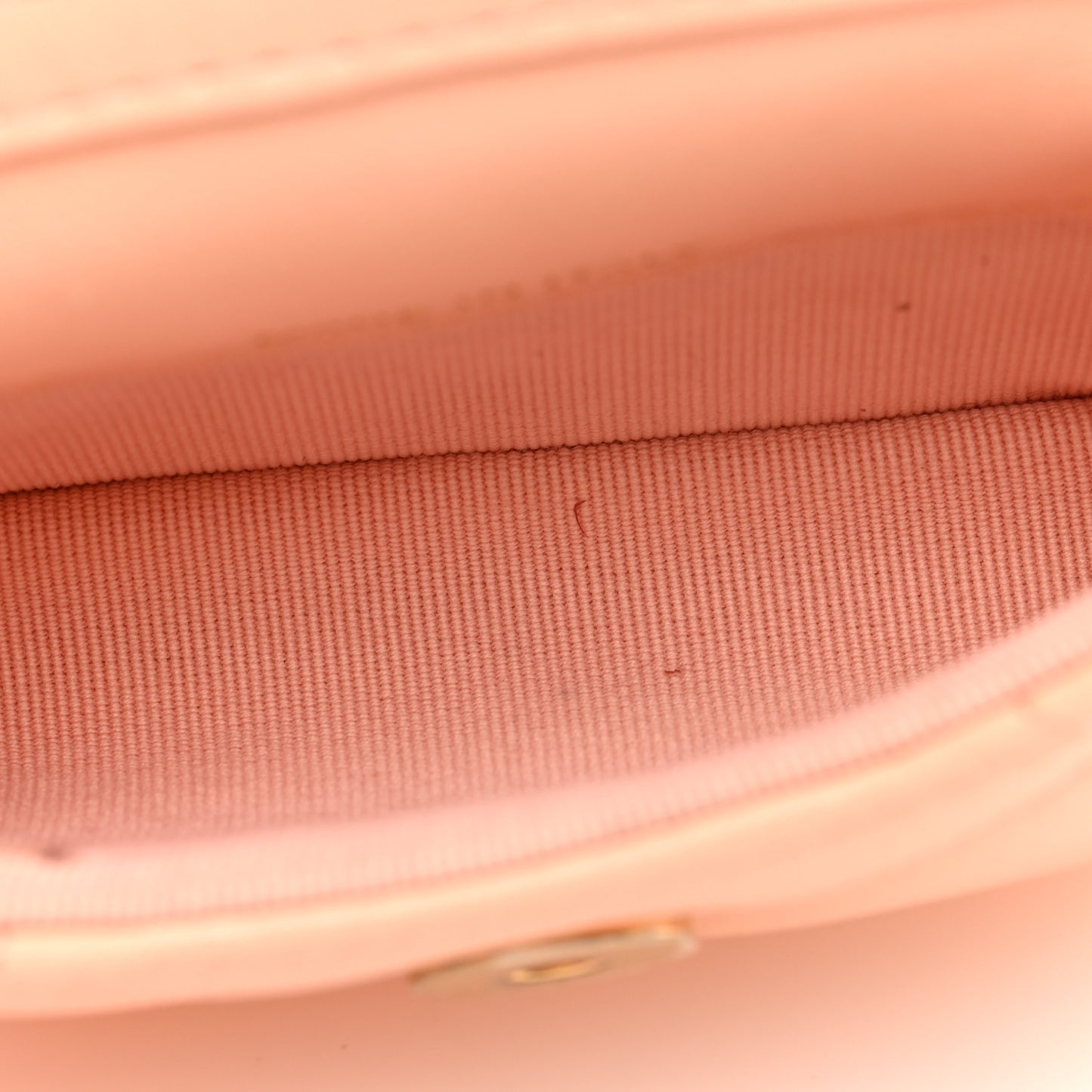 Lambskin Quilted Chanel 19 Flap Belt Bag Light Orange