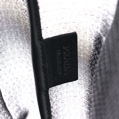 Prada Sequin Mesh Small Tote Bag Black 7 of 11