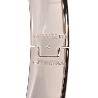 Hermes Enamel Narrow Clic Clac H Bracelet PM Black 3 of 5