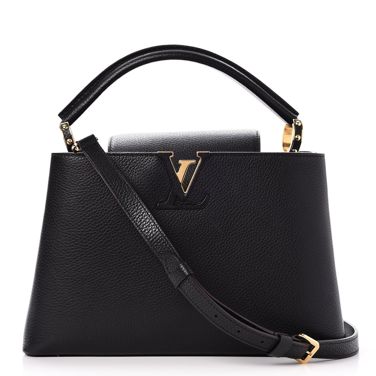 Taurillon Capucines PM Black