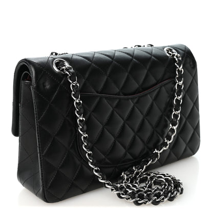 Chanel Lambskin Quilted Medium Double Flap Black 3 of 10