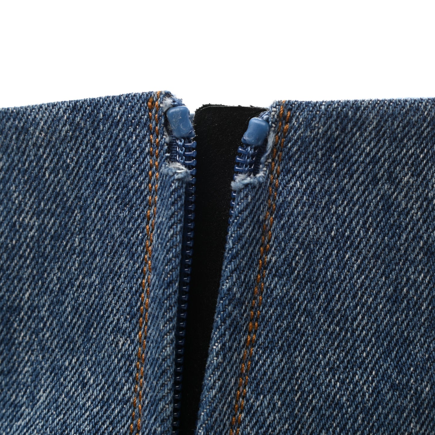 Denim BB Pointy Toe Ankle Booties 37 Light Bleu
