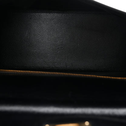 Hermes Box Kelly Retourne 32 Black 5 of 10