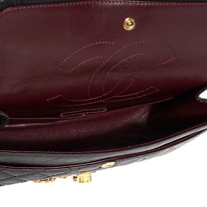 Chanel Aged Calfskin Quilted 2.55 Reissue 225 Flap Black 5 of 9