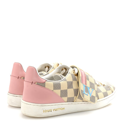 Louis Vuitton Damier Azur Summer Trunks Frontrow Sneaker 37 5 of 10