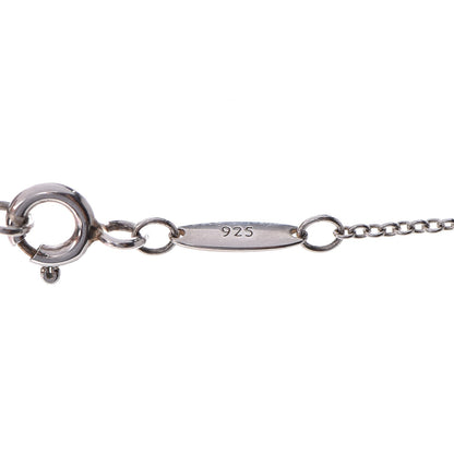 Tiffany Sterling Silver Diamond .21ctw Elsa Peretti Diamonds by the Yard Seven Station Necklace 5 of 7